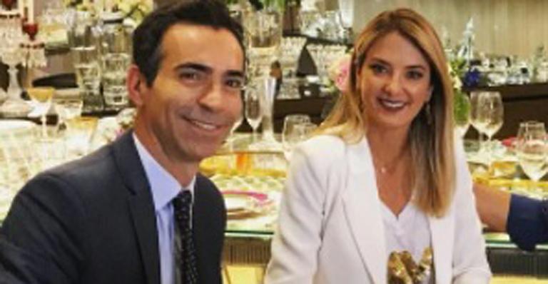 Ticiane Pinheiro e César Tralli fazem degustação de iguaria para luxuoso casamento
