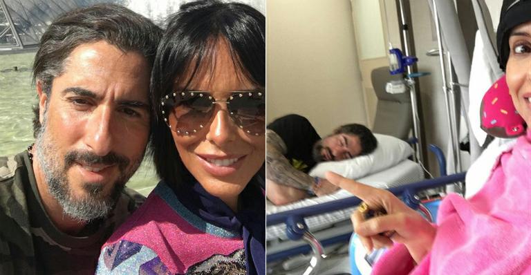 Suzana Gullo lembra o apoio de Marcos Mion durante quimioterapia: “Foi em todas”