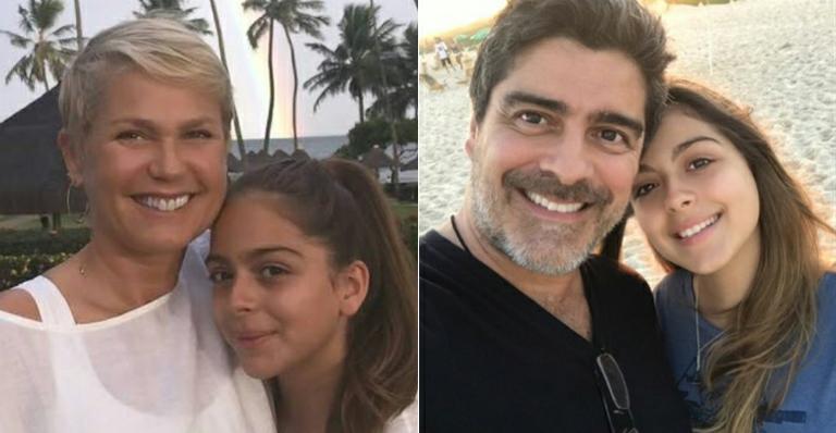 Xuxa faz homenagem a enteada, Luana: “Conta comigo pro resto da sua vida”