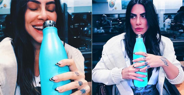 Esmalte! Cleo Pires faz sucesso com sua nova nail art