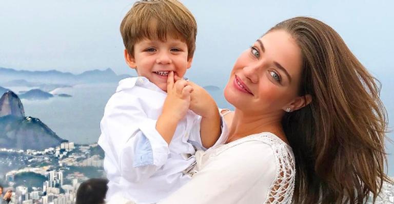 Luma Costa vai passar temporada em Nova York com o filho