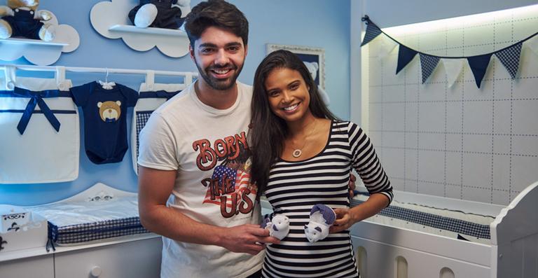 Aline Dias mostra a decoração do quarto de seu filho, Bernardo