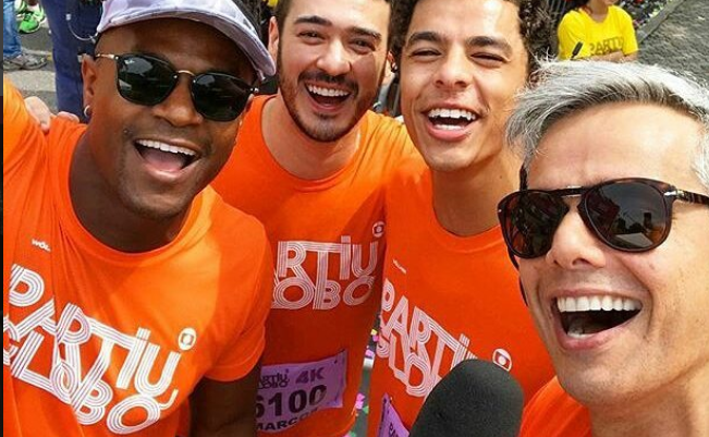 Segunda edição do ‘Partiu Globo’ reuniu celebridades e outras 2 mil pessoas em corrida dentro dos estúdios Globo!