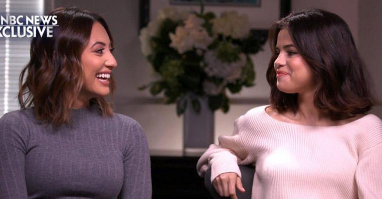 Em entrevista emocionante, Selena Gomez relembra que quase morreu e agradece Francia Raísa por doar seu rim