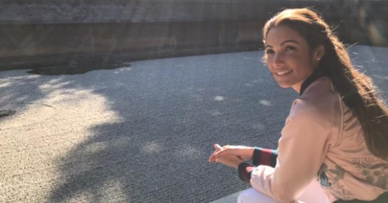 Patricia Poeta viaja para o Japão em férias do É de Casa