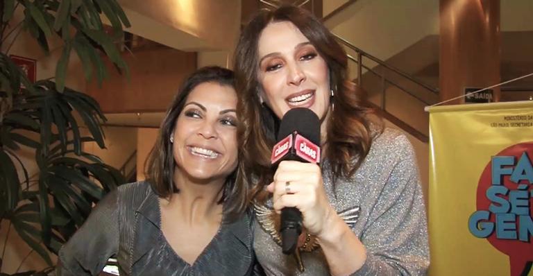 Claudia Raia: parceria com Thalita Rebouças
