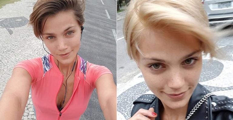 Pâmela Tomé muda o visual e surge loiríssima