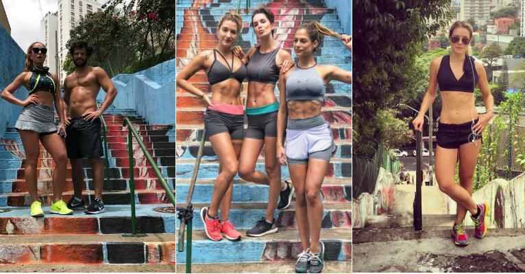 Treino em escadarias conquista celebridades como Sabrina Sato; saiba mais