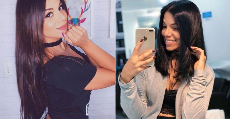 Evelyn Regly muda o visual para participar do novo clipe do cantor Naldo