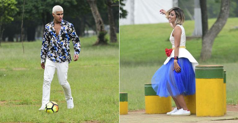 Pietro Baltazar e Jade Seba participam de ensaio em São Paulo