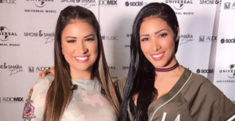 Com infecção, Simaria cancela shows da dupla com Simone