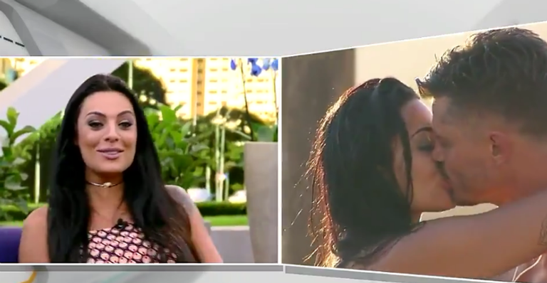 Monique Amin chora ao ouvir declaração de Marcos Harter: ‘Admiração muito grande’