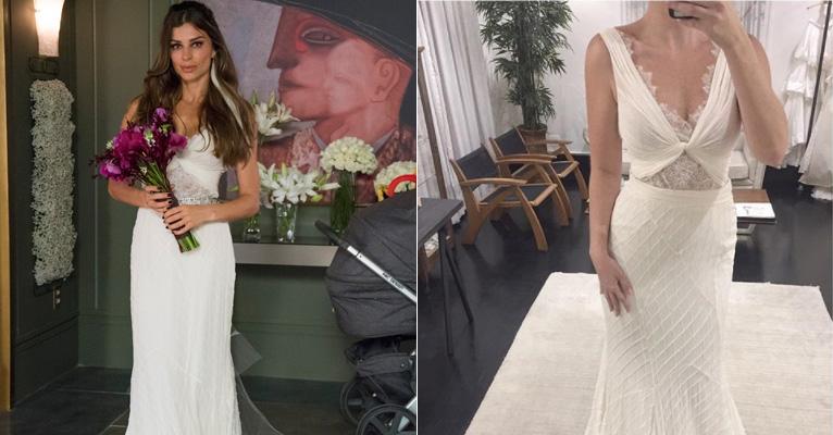 O Outro Lado do Paraíso: Vestido de noiva de Grazi é sexy, feminino e fica bem em todos os corpos. Confira