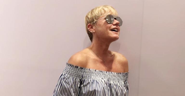 Xuxa visita unidade da Espaço Laser no RJ