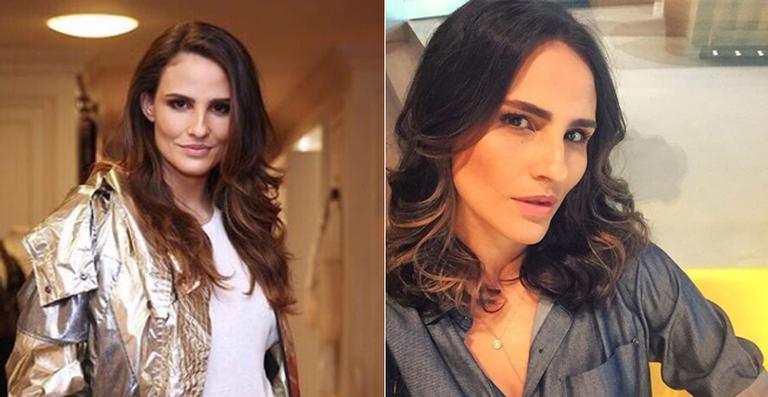 Fernanda Tavares surge com novo corte de cabelo