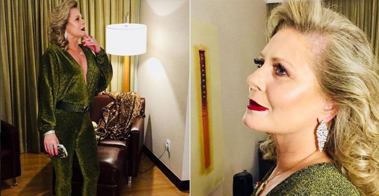 Vera Fischer surge deslumbrante em noite de premiação