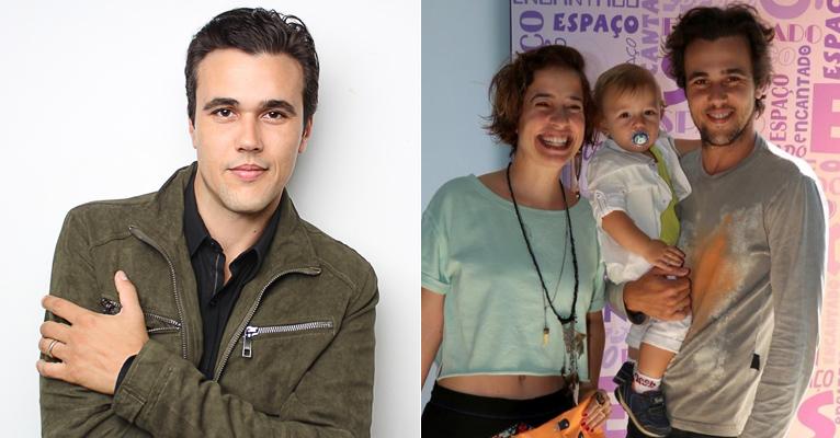 Bruno Ferrari fala da relação forte com o filho e se declara para Paloma Duarte: “É minha companheira, amante e mulher”