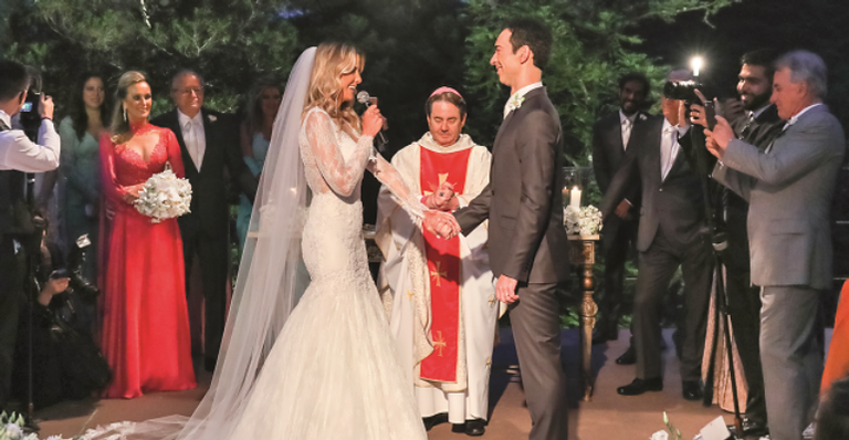 Triunfo de amor de Ticiane Pinheiro e César Tralli