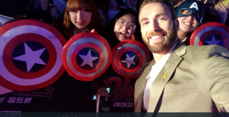 Chris Evans, o Capitão América, faz convite especial ao menino que desabafou sobre sofrer bullying
