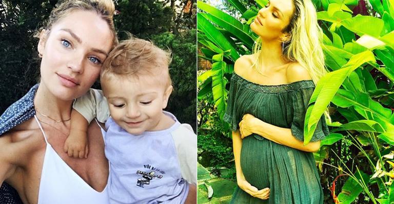Candice Swanepoel está grávida de seu segundo filho