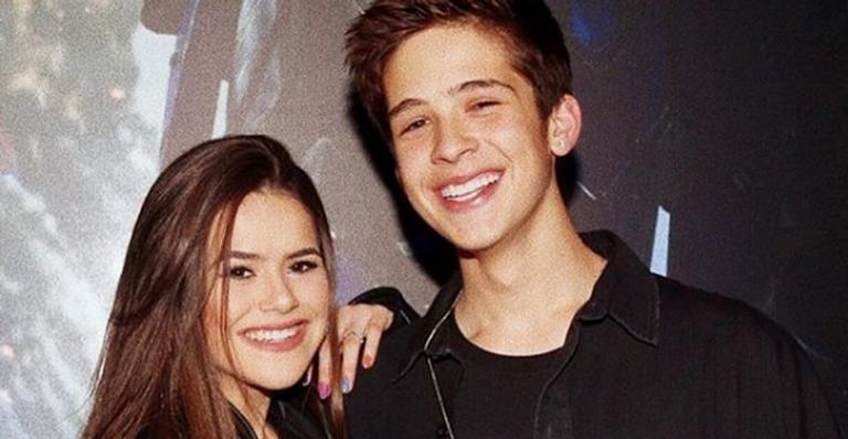 João Guilherme e Maisa: troca de gentilezas