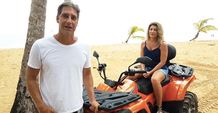 Luís Ernesto Lacombe: em família na Rep. Dominicana