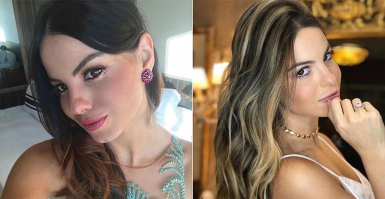Sthefany Brito muda o visual e faz mechas loiras