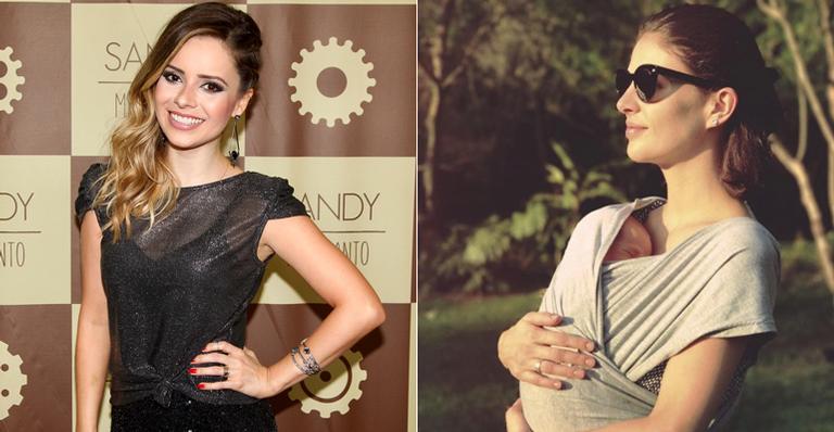 Sandy revela dicas de maternidade para Monica Benini e amigas: “Adoro poder ajudar”
