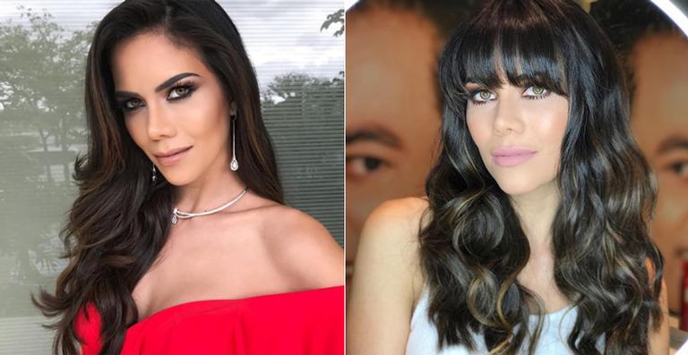 Daniela Albuquerque adere ao visual com franja