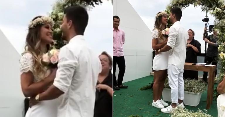 Arthur Aguiar defende o casamento surpresa planejado por Mayra Cardi: “Eu amei”