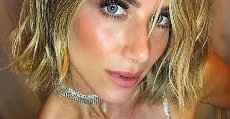 Look sexy cravejado de cristais usado por Giovanna Ewbank na virada do ano divide fãs