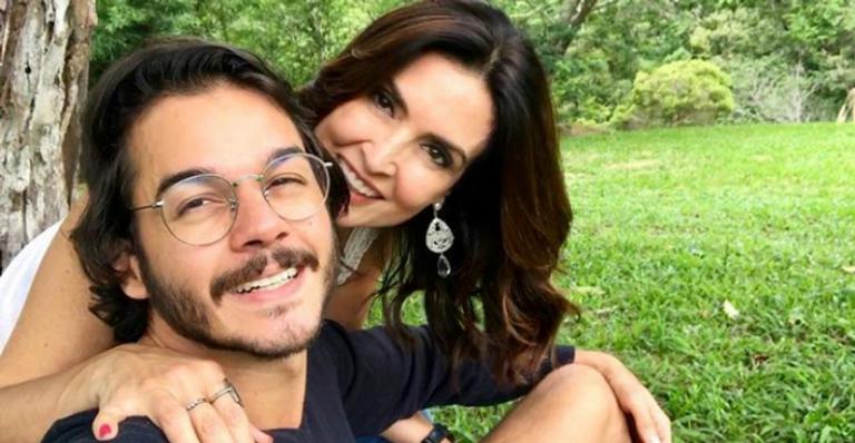Túlio Gadelha curte folga com Fátima Bernardes: “Por mais dias assim”