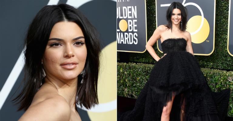 Kendall Jenner é criticada por exibir espinhas e rebate