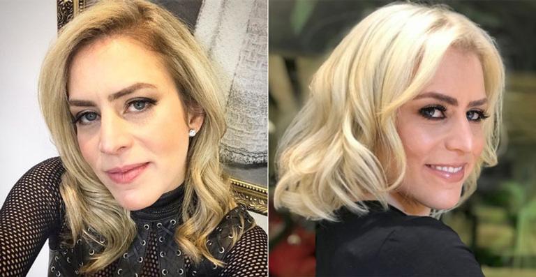 Novo visual! Lu Andrade surge com o cabelo platinado