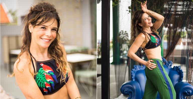 Mylla Christie exibe boa forma em viagem para Santa Catarina