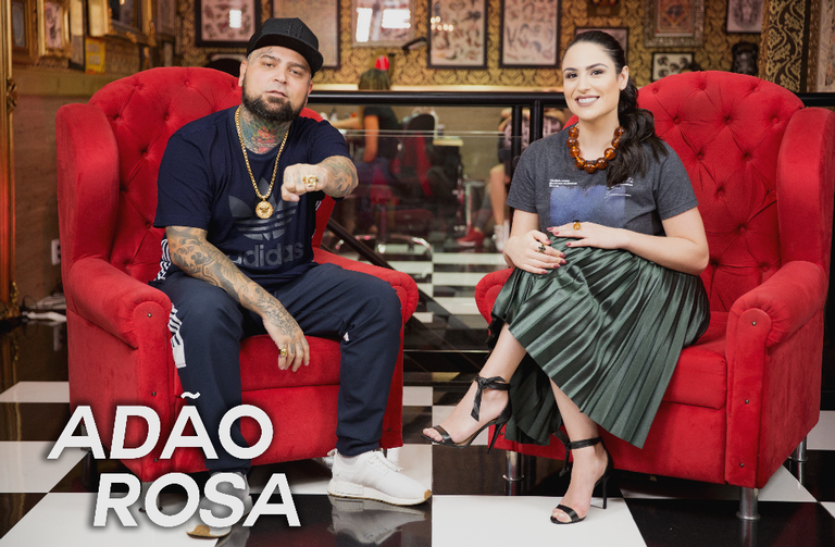Mariah Ruibal entrevista o tatuador Adão Rosa