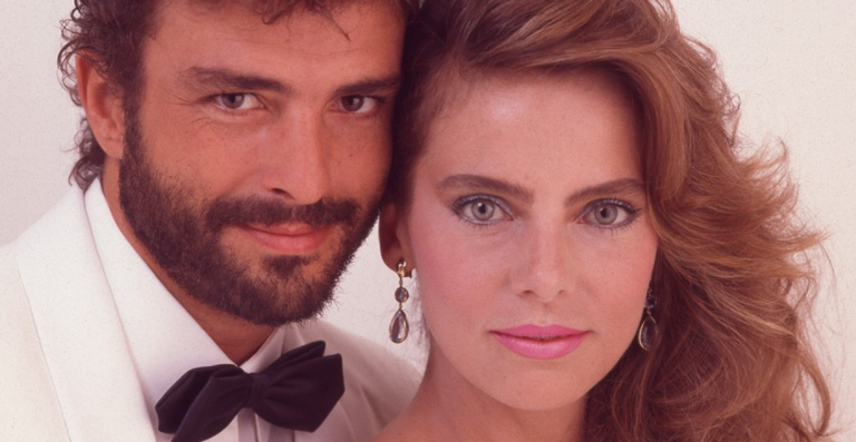 Bruna Lombardi e Carlos Alberto Ricelli