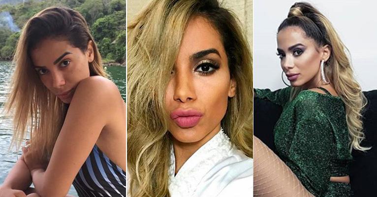 Sobrancelha de Anitta: veja os erros e acertos da cantora
