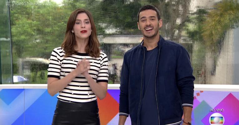 Marcos Veras estreia como apresentador do Vídeo Show e ganha elogios