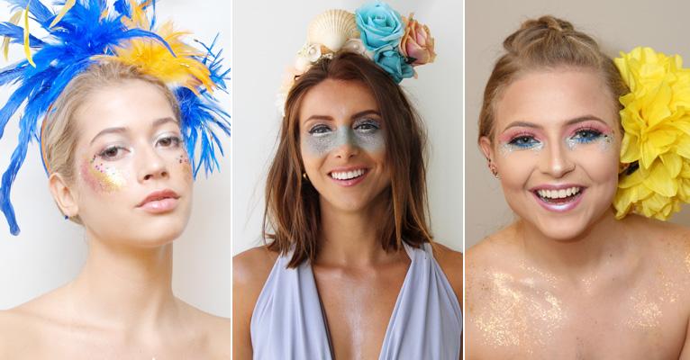 Aprenda o passo a passo de 3 makes divertidas e estilosas para o Carnaval