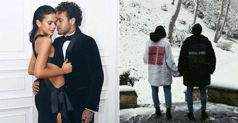 “Cheguei resfriada”, diz Bruna Marquezine após encarar neve em Paris