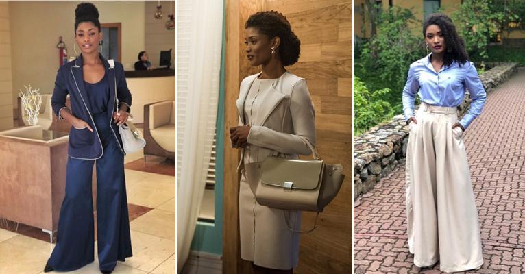 Saiba como se vestir com elegância no trabalho, como a juíza Raquel, de O Outro Lado do Paraíso