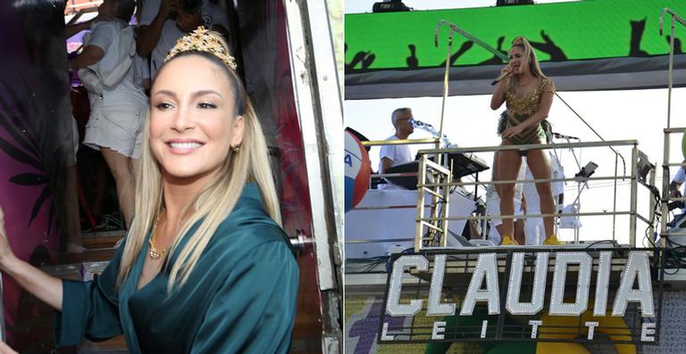 Claudia Leitte mostra o processo de criação do figurino para o carnaval