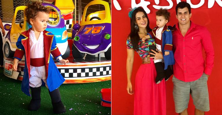 Que fofo! Filho de Lucilene Caetano vira o Pequeno Príncipe em carnaval infantil