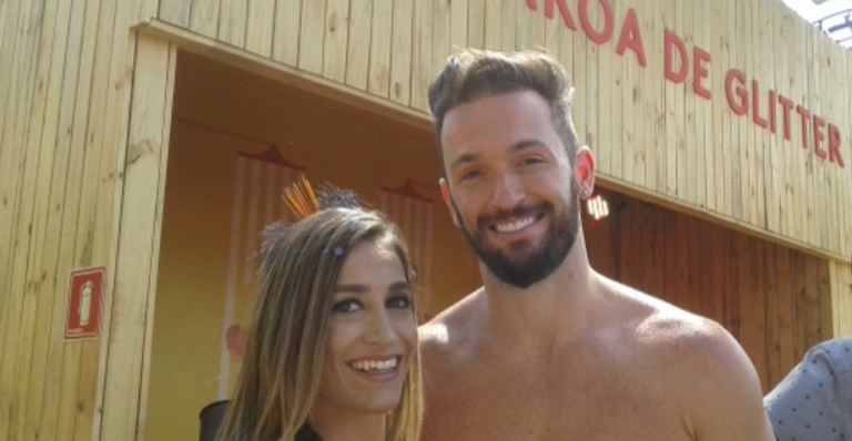 Ao lado da irmã Daniele, Diego Hypolito se rende ao Carnaval paulistano: ‘Está demais’