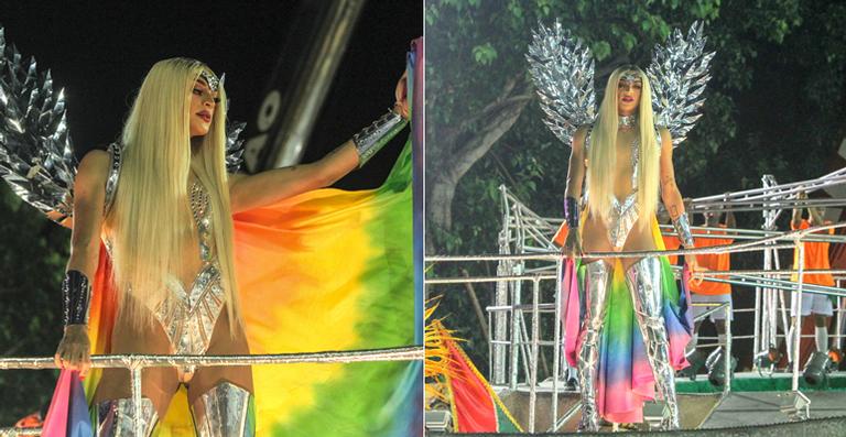 Pabllo Vittar faz a sua estreia na Sapucaí