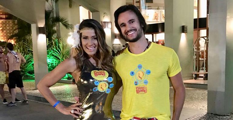 Solange Frazão curte Salvador com o namorado