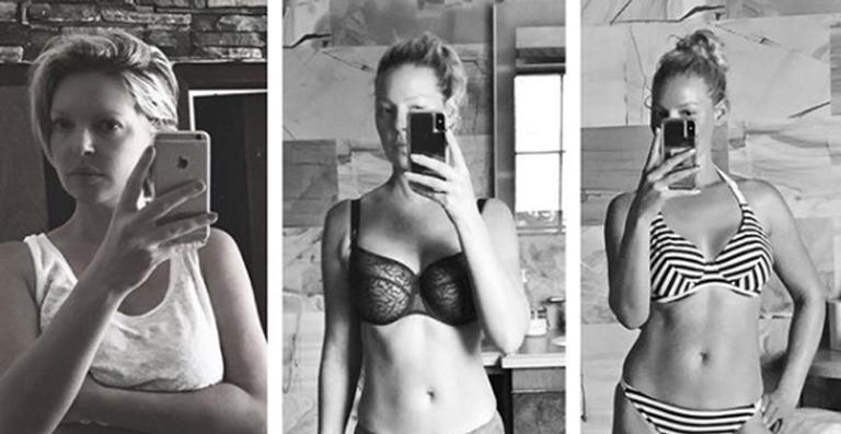 Katherine Heigl fala sobre o corpo após o parto