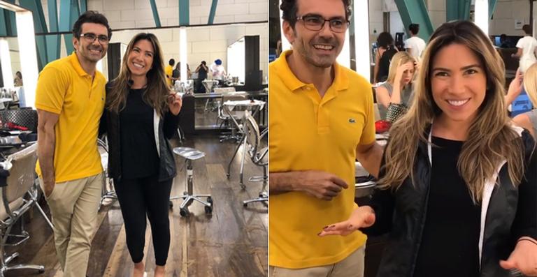 Após a gestação, Patricia Abravanel coloca megahair