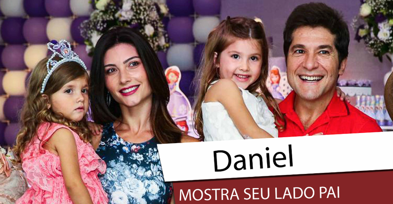 Daniel revela desejo de ter mais um filho